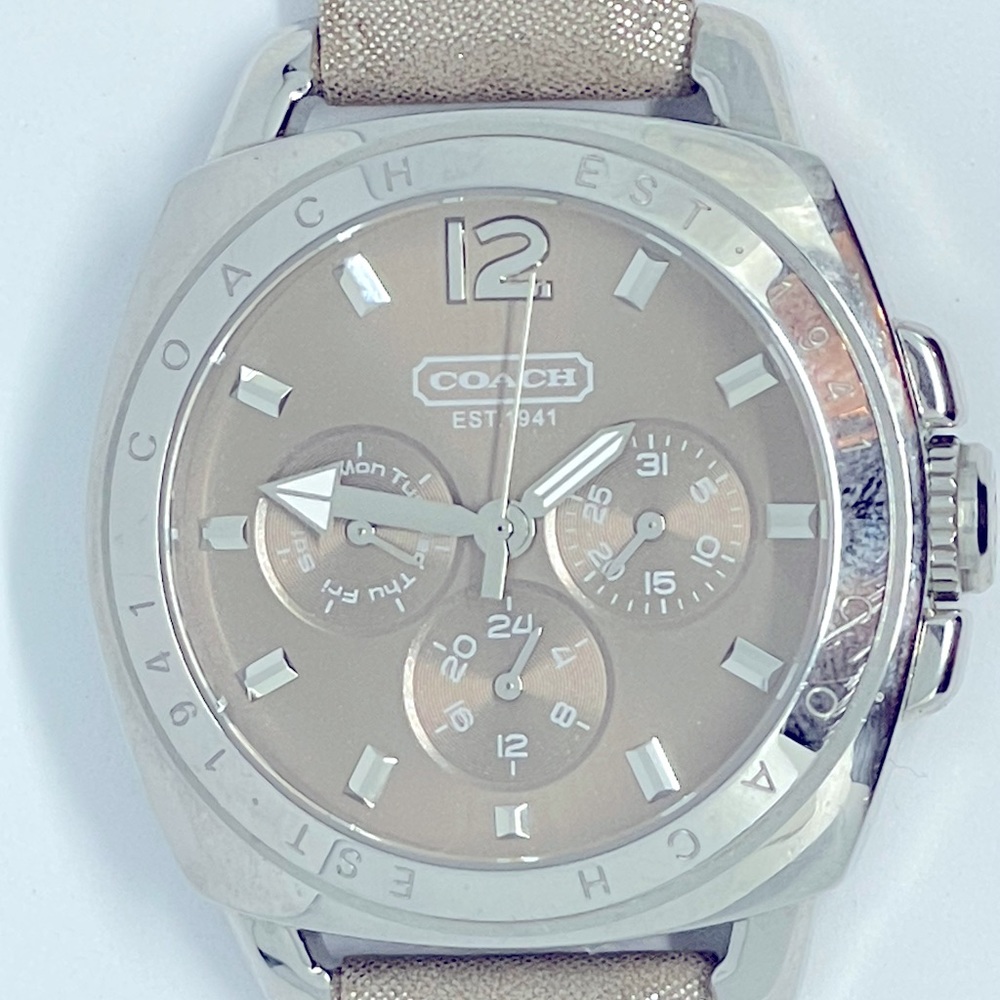 Coach Chronograph Watch Gem